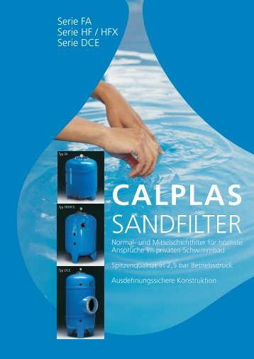 Calplas Sandfilter Privat DE