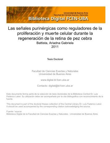 Licenciada Ariadna Gabriela Battista Directora de tesis - Biblioteca ...