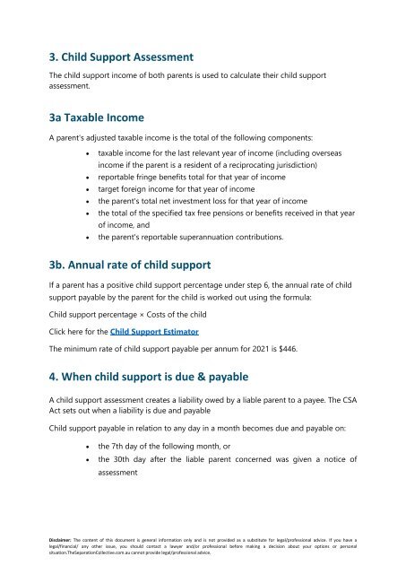 A Guide to Child Support