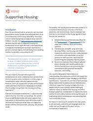 2021 Supportive Housing Report