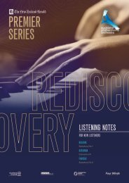 APO Livestream - The New Zealand Herald Premier Series: Rediscovery - Listening Notes: New Listener