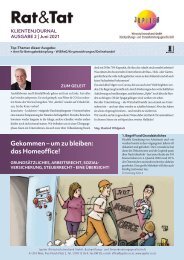 Rat & Tat - Klienten-Info / Ausgabe 2/2021