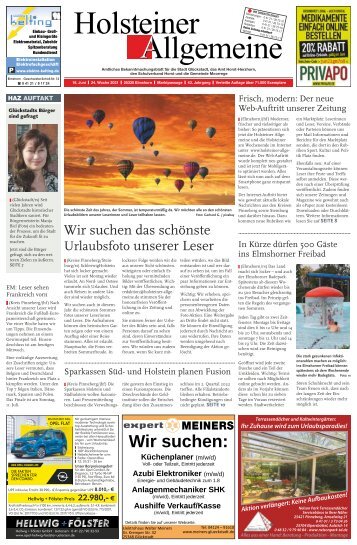 Holsteiner Allgemeine 24 2021