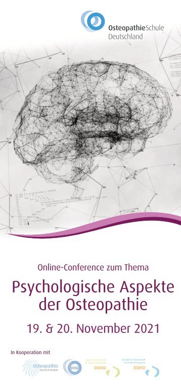 OSD Online-Conference 2021 - Psychologische Aspekte der Osteopathie