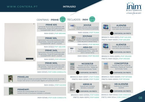 Catálogo Geral Contera 2021