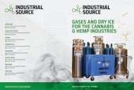 Gases and Dry Ice for the Cannabis & Hemp Industries