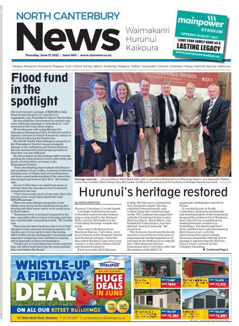 North Canterbury News: June 17, 2021