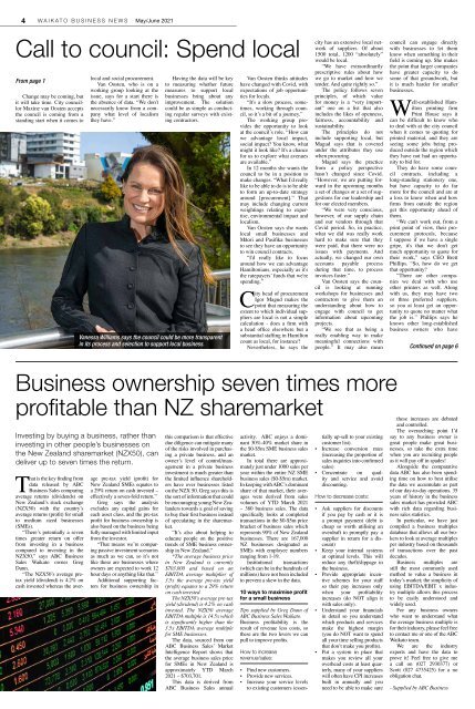 Waikato Business News May/June 2021