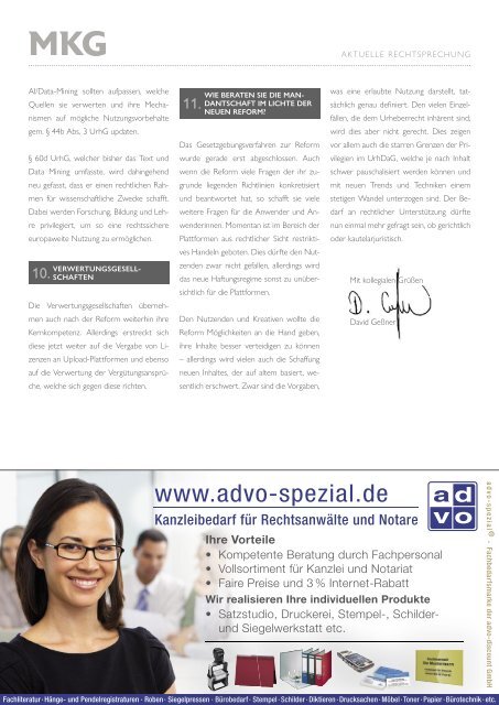 Fachinfo-Magazin MkG 03/2021