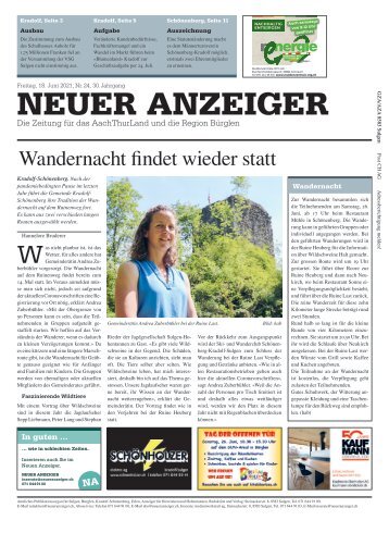 Neuer Anzeiger 18. Juni 2021