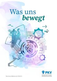 PKV-Rechenschaftsbericht 2020/21