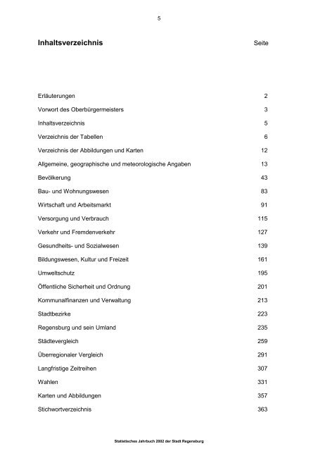 Erläuterungen - Statistik - Stadt Regensburg