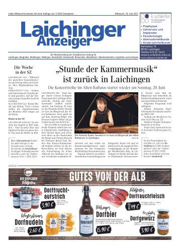 Laichinger Anzeiger 16.06.2021