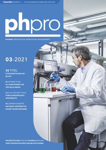 phpro – Prozesstechnik für die Pharmaindustrie 03.2021
