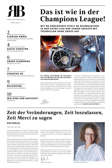 RB Zeitung 01 / 2021