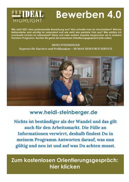 Orhideal IMAGE Magazin Januar 2022 mit Titelstory über Dr Johannes Pfaffenhuemer • Water of life