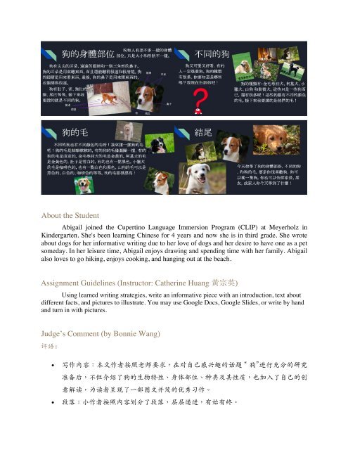Selection of American K-12 Outstanding Chinese Works (June 2021) new