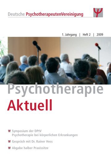 Psychotherapie Aktuell 02/2009 - DPtV