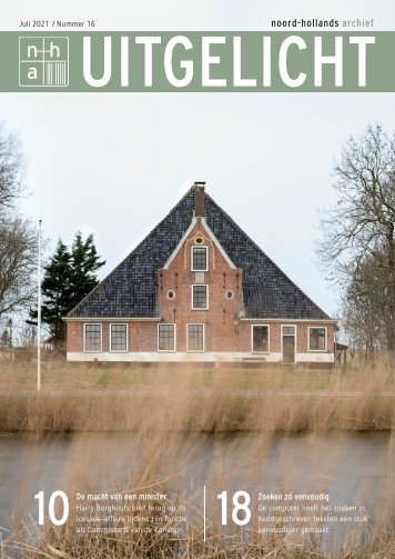 NHA UITGELICHT juli 2021 / nummer 16