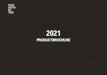 Peak Distribution 2021 brochure