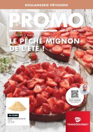 Promo Boulangerie-Pâtisserie - Juillet Août 2021