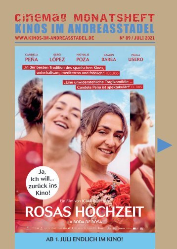 Cinemag | Kinoprogramm in Regensburg | 07-2021