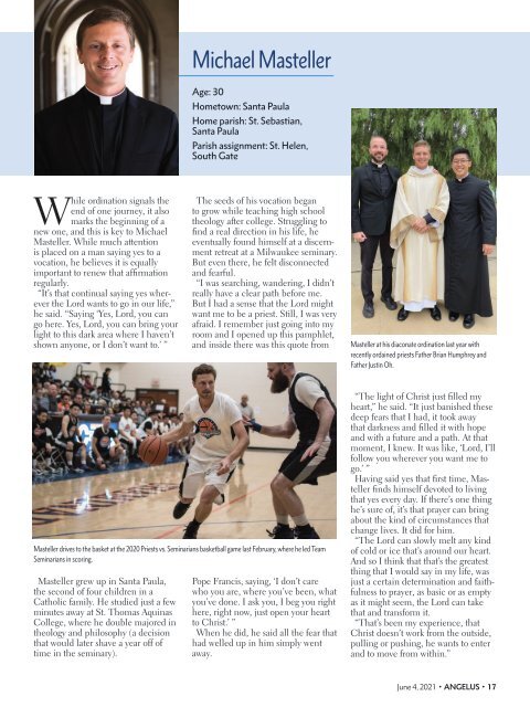 Angelus News | June 4, 2021 | Vol. 6 No. 11