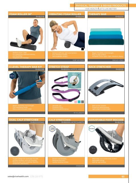 VIVE HEALTH - Full Product Catalog