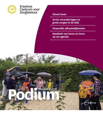 Erasmus Centrum voor Zorgbestuur - Podium december 2018