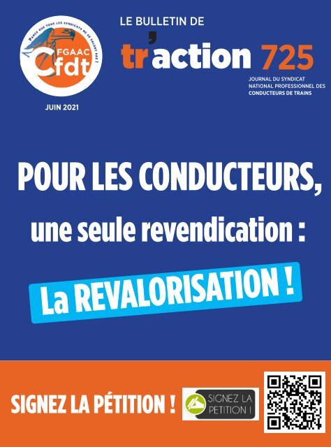 Le bulletin de traction 725 juin 2021