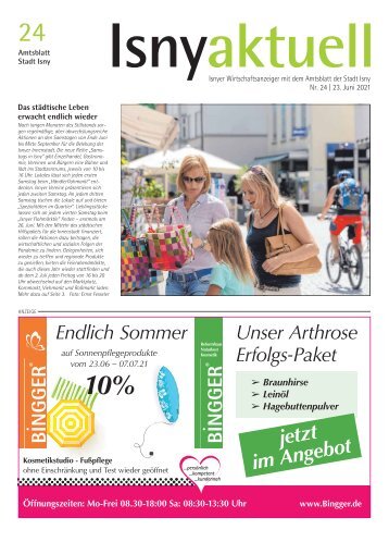 Isny Aktuell 23.06.2021