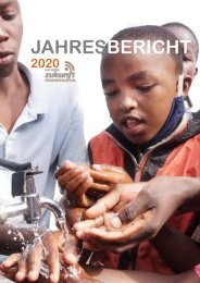 Jahresbericht 2020 – Stiftung Zukunft für Kinder in Slums