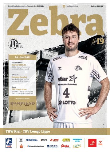 ZEBRA Hallenheft THW Kiel vs. TBV Lemgo, 24.06.2021 in Kiel