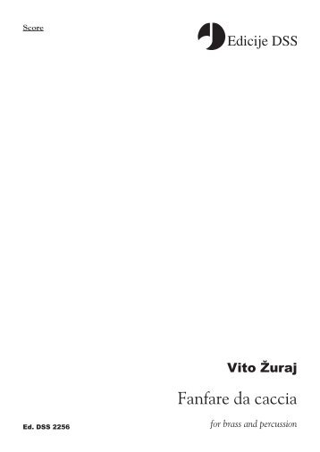 Vito Žuraj - Fanfare da caccia