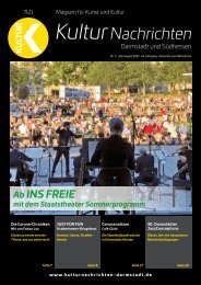  Kulturnachrichten für Darmstadt und Südhessen - 7 - 2021