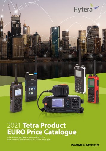 2021 TETRA EURO Price Catalogue