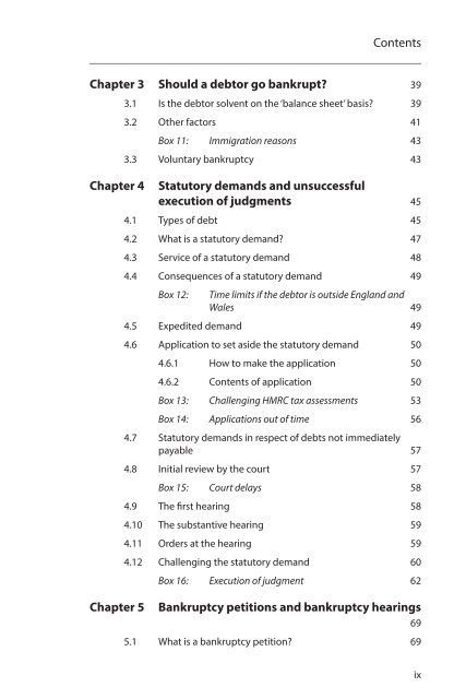 Insolvency Made Clear: A Guide for Debtors