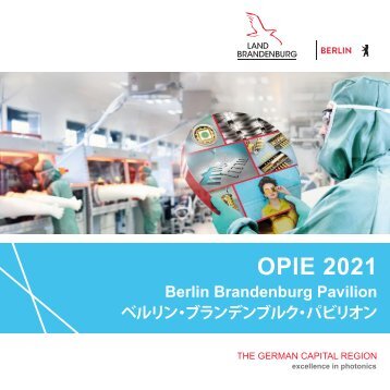 Berlin Brandenburg Exhibitors at OPIE 2021