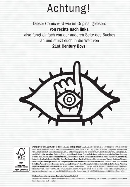 21st Century Boys - Ultimative Edition (Leseprobe) D21CBD001