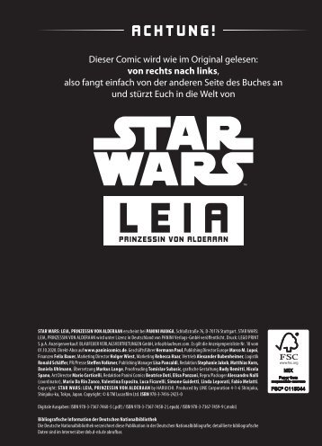 Star Wars - Leia, Prinzessin von Alderaan (Leseprobe) DSTARM001