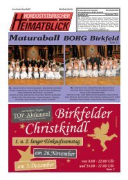 Maturaball BORG Birkfeld - Technik Center Rosel