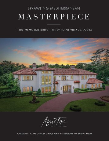 Morad Fiki Presents - 11103 Memorial, Piney Point Village