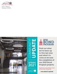 2021 Spring Bond Mailer English
