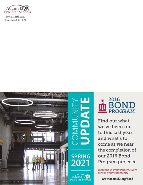 2021 Spring Bond Mailer English