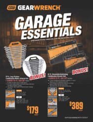 GEARWRENCH Garage Essentials