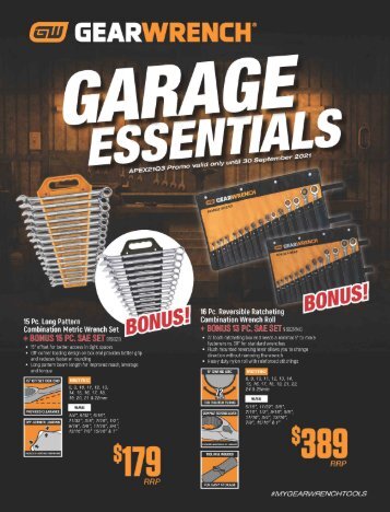 GEARWRENCH Garage Essentials