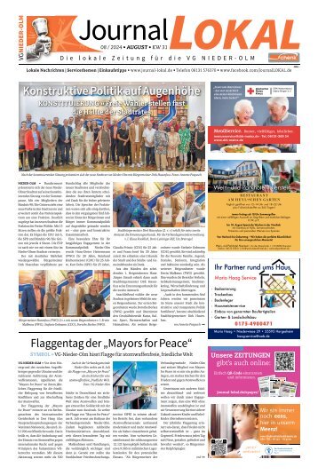 Journal LOKAL - die lokale Zeitung für die VG Nieder-Olm (Rheinhessen)