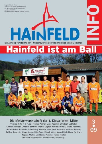 Hainfeld Info 03/2009 - Wir Hainfelder