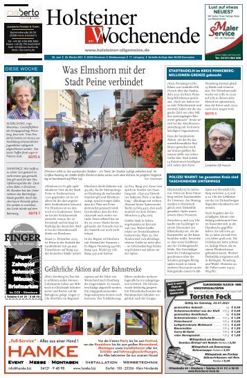 Holsteiner am Wochenende 25 2021