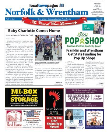 Norfolk & Wrentham July 2021